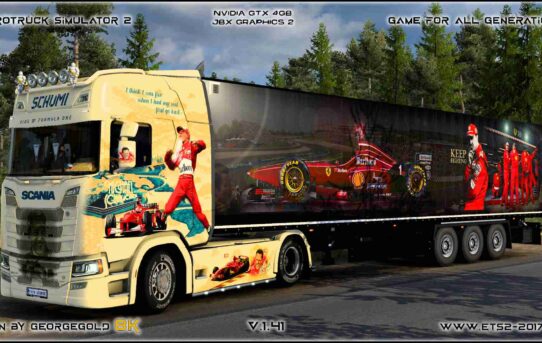 Combo Scania S NG Michael Schumacher
