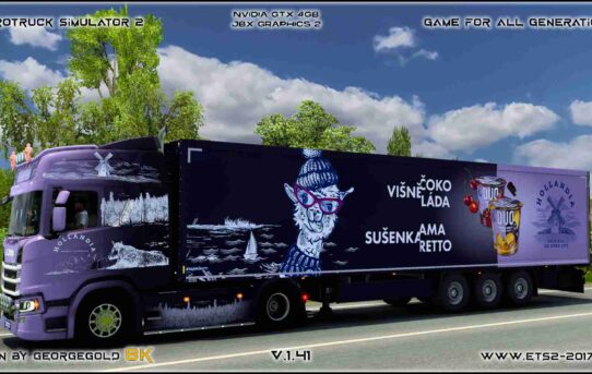 Combo Scania R NG Hollandia Duo
