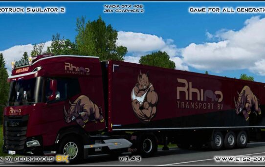 Combo DAF XG+ Rhino Transport
