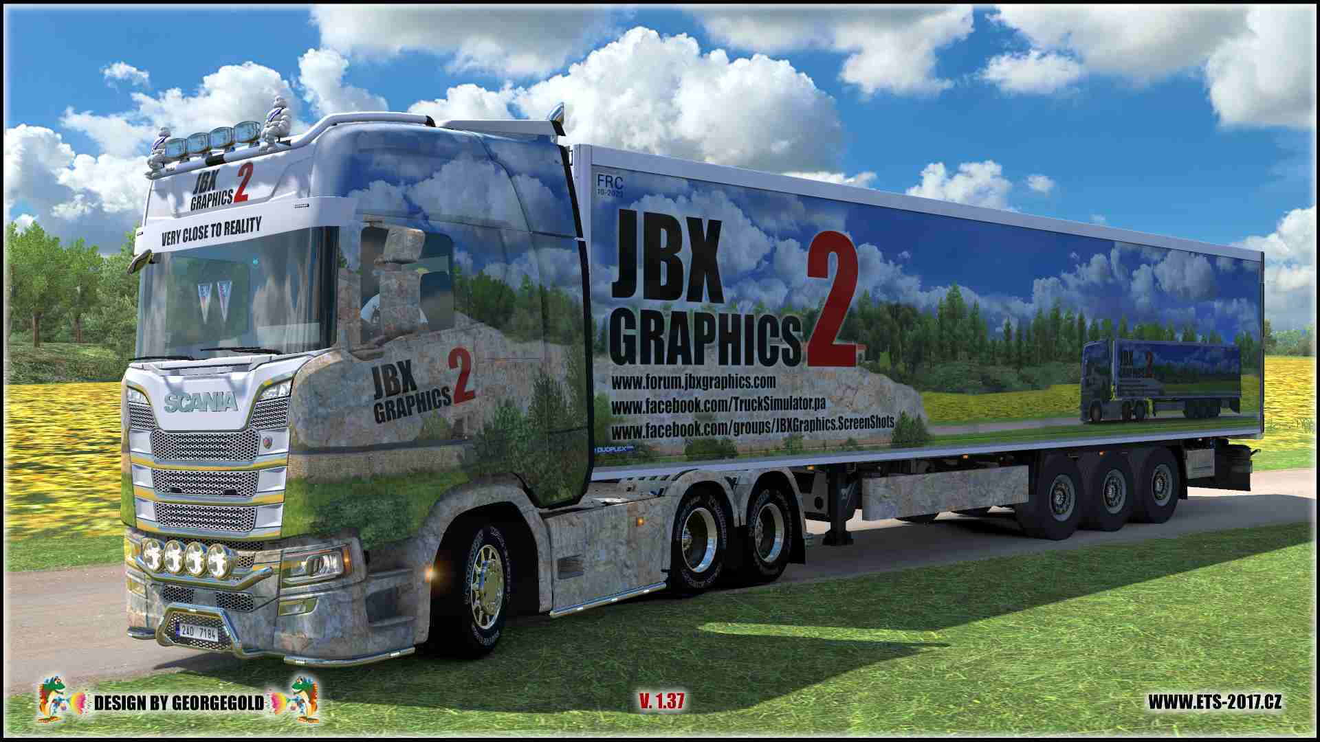 Combo Scania S NG JBX Graphics 2