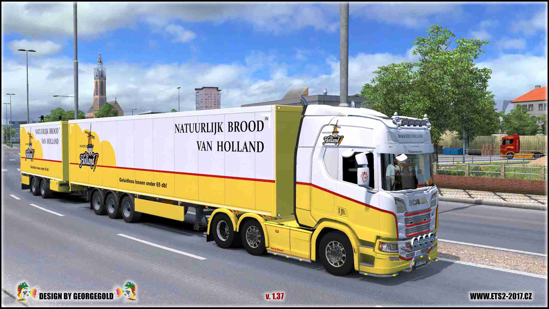 Combo Scania R NG Bakkerij Holland