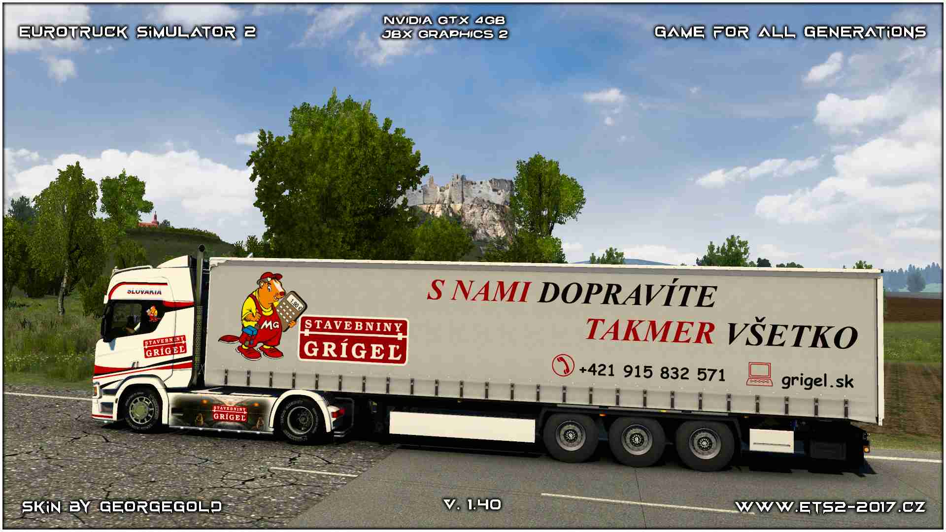 Combo Scania R NG Grigel