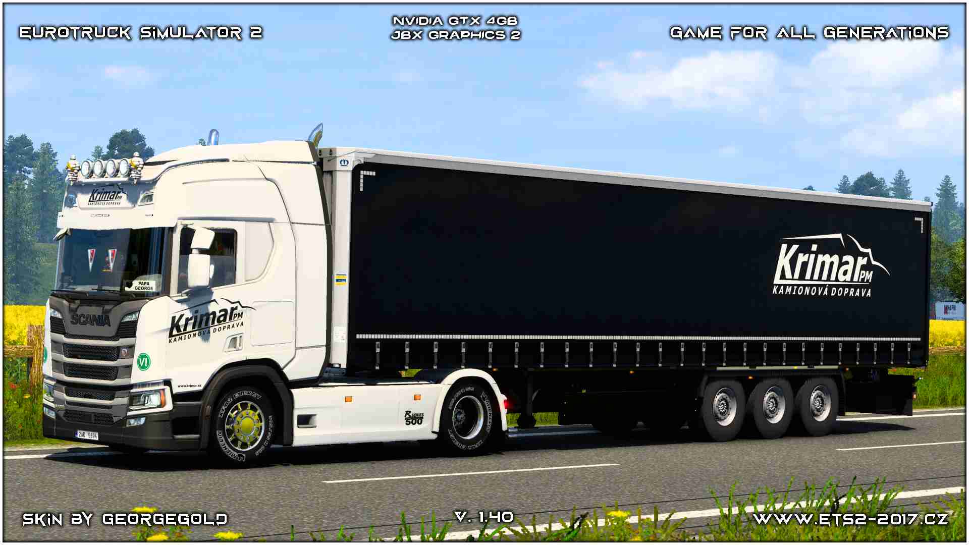 Combo Scania R NG Krimar PM