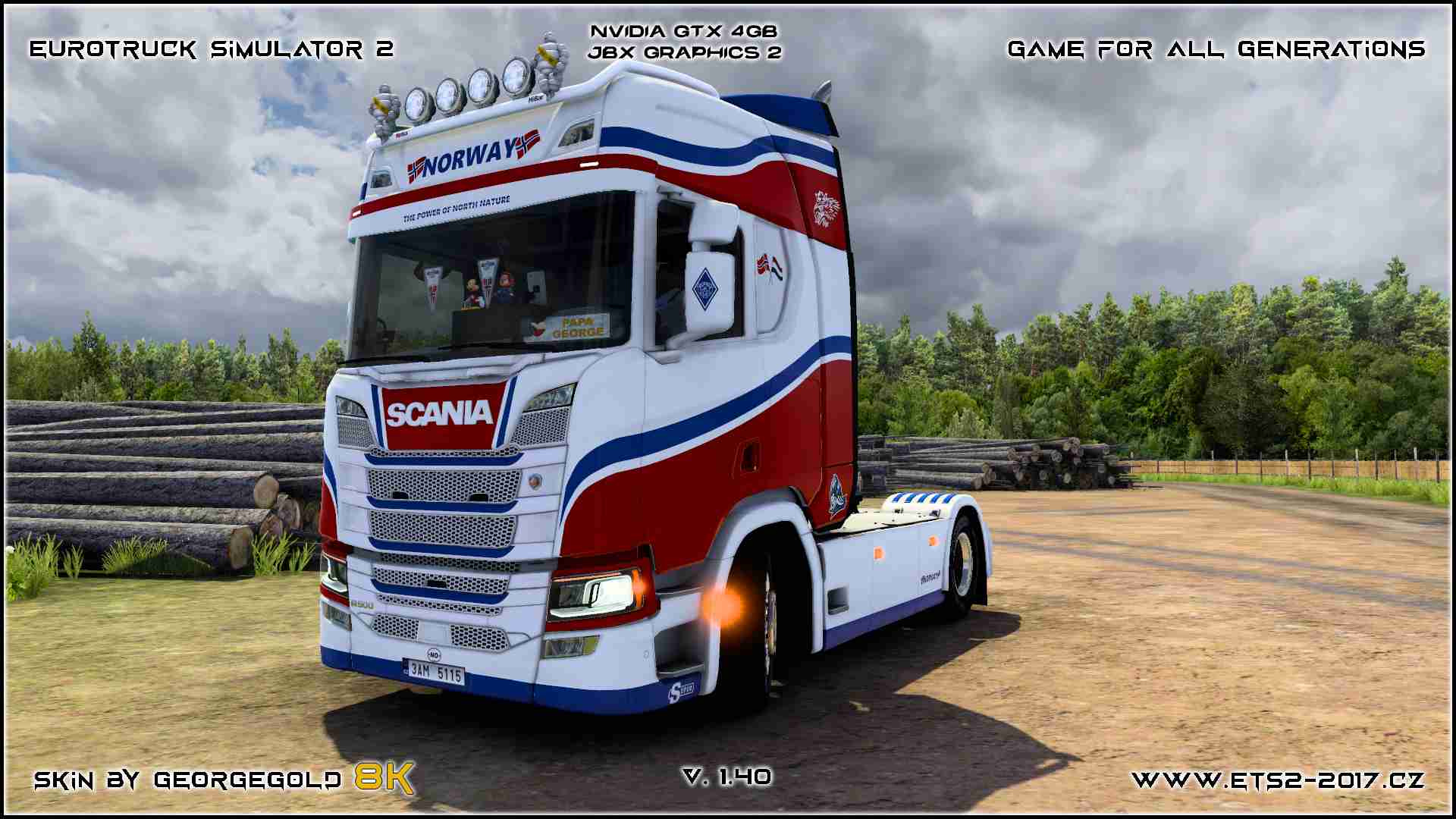 Combo Scania NG R Norway Edition | ETS 2 – 2017
