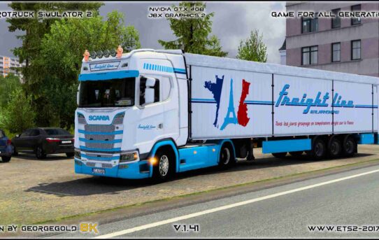 Combo Scania S NG Freight Line