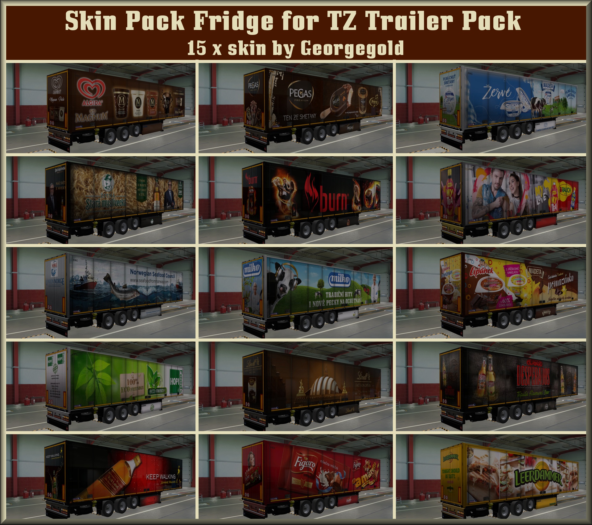 Skin Pack Fridge for TZ Trailer Pack