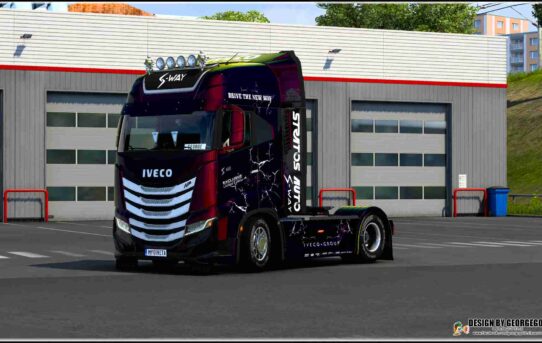 Skin "Stratos Auto" pro Iveco S-Way by HBB