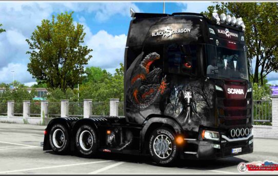 Scania S NG Black Dragon