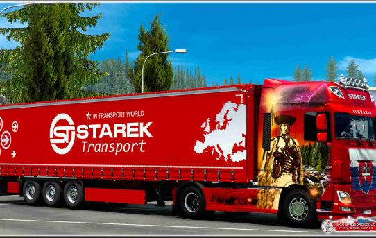 Combo DAF XF Euro6 Starek Transport II