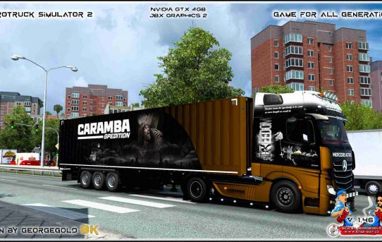 Combo Mercedes Actros Caramba Spedition