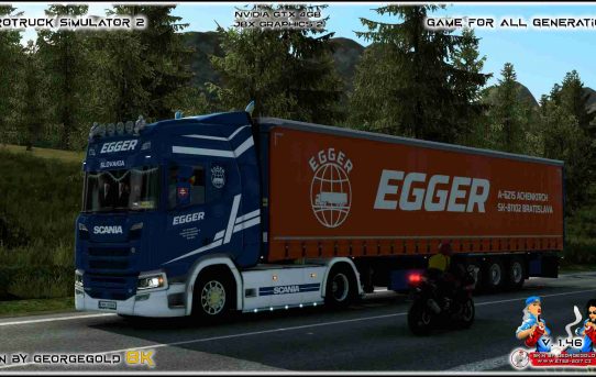 Combo Scania R NG Egger Transporte