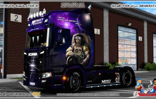 Scania R NG Monkey Transport