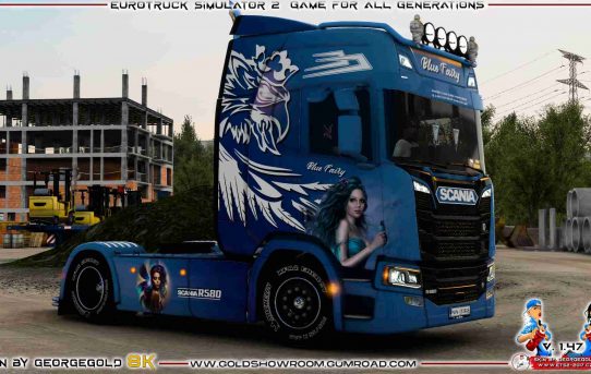 Scania R NG Blue Fairy