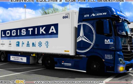 Combo Mercedes Actros 5 MD Logistika