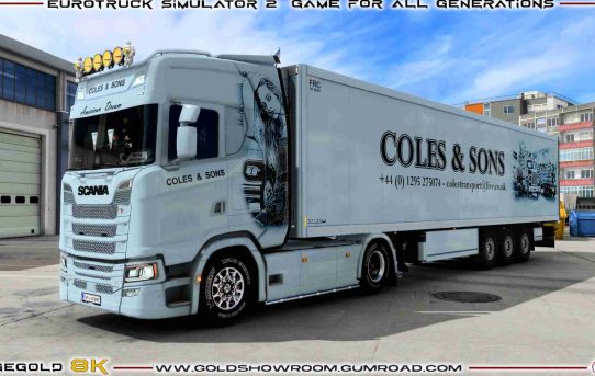 Combo Scania S NG Coles & Sons American Dream