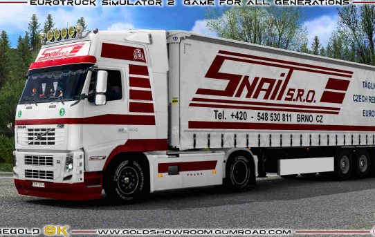 Combo Volvo FH16 2009 Snail Spedition