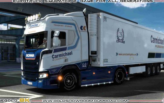Combo Scania R NG Carmichael Logistics