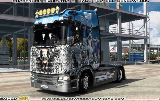 Scania S NG Black Bull
